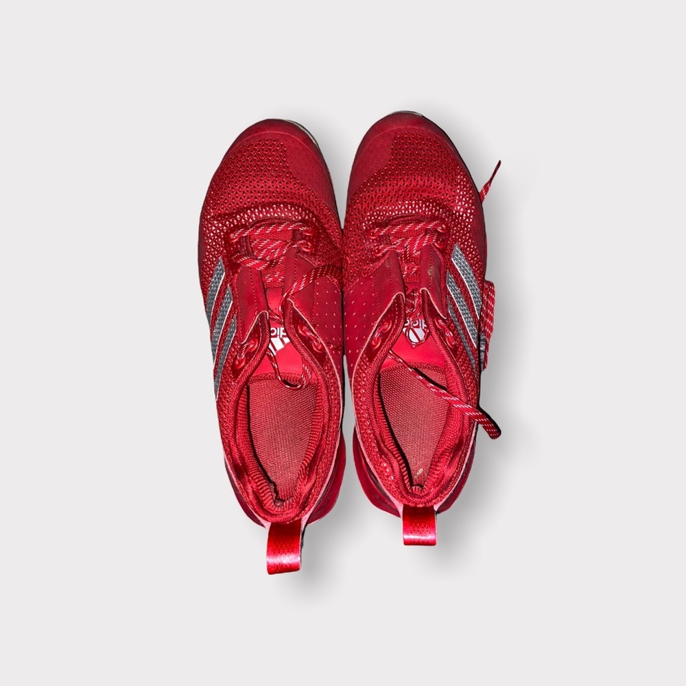Adidas Red Sneakers Shoes Size 9